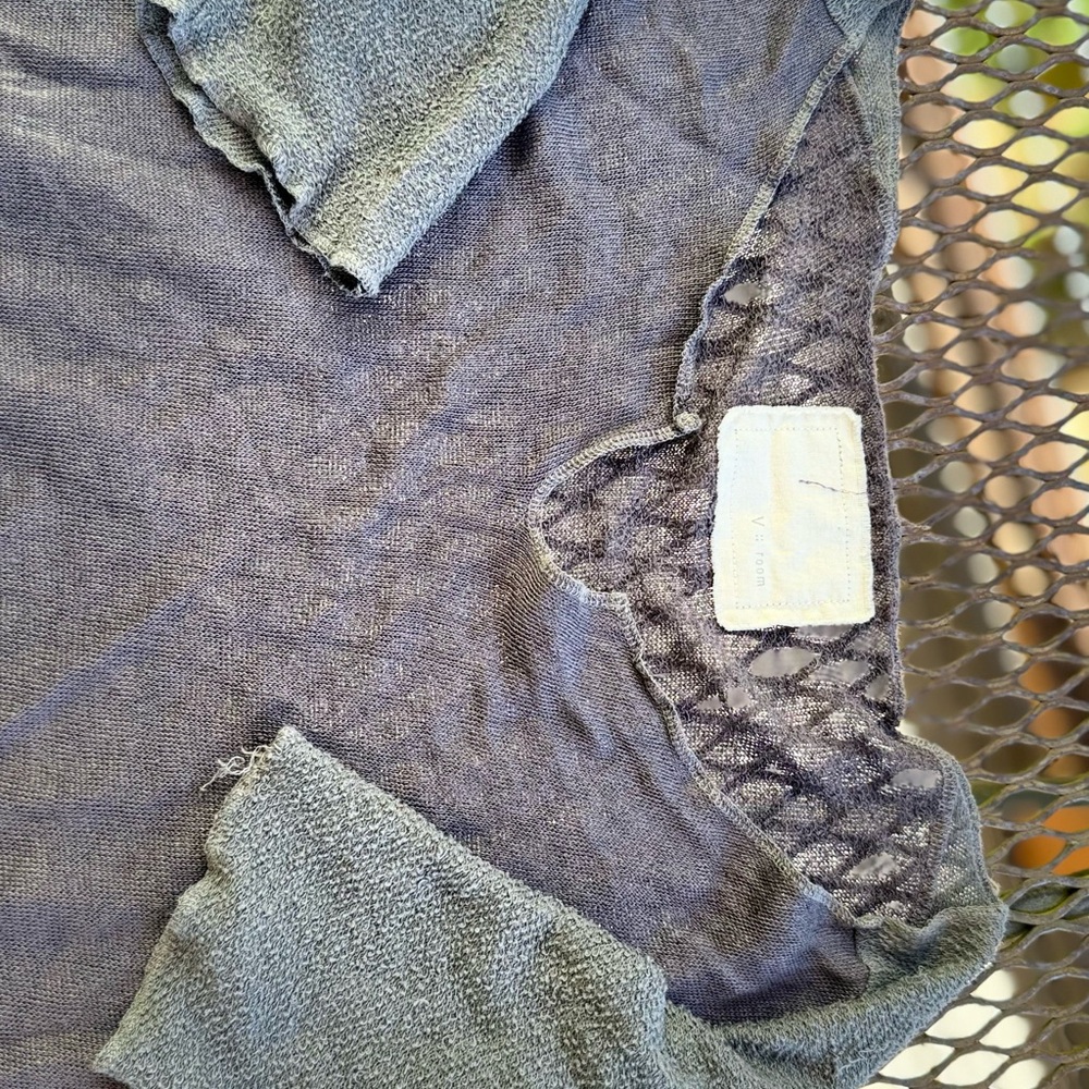V::room Steel Gray Short Sleeve Tee